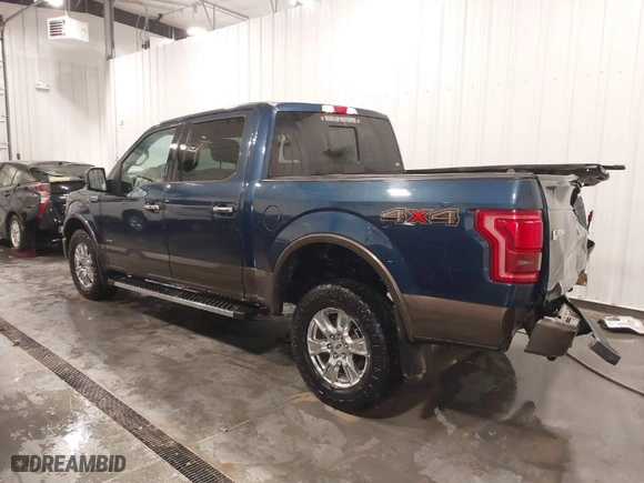 2017 Ford F-150 XL with VIN 1FTEW1EG3HKD24740, listed as a IAAI auction lot 41497287 with 95,840 mi miles. Bid and sale history available at carsss.com. Image 3.