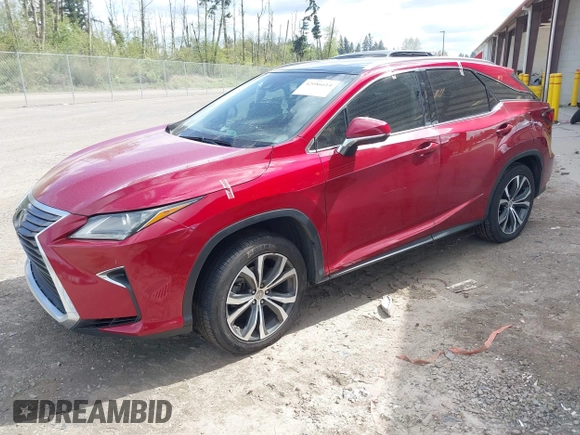 2017 Lexus RX with VIN 2T2BZMCA0HC118007, listed as a IAAI auction lot 42086614 with 68,116 mi miles. Bid and sale history available at carsss.com. Image 18.