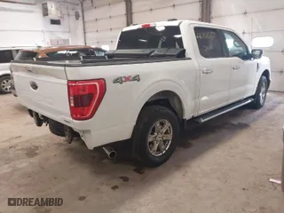 2023 Ford F-150 XL with VIN 1FTEW1EP8PFC03158, listed as a IAAI auction lot 41751515 with 16,306 mi miles. Bid and sale history available at carsss.com. Image 4.