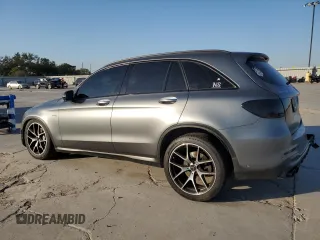 2020 Mercedes-Benz GLC with VIN W1N0G6EB2LF821488, listed as a Copart auction lot 74237714 with 70,658 mi miles and Salvage Title. Bid and sale history available at carsss.com. Image 2.