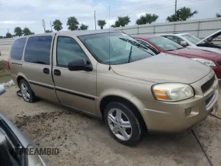 2005 Chevrolet Uplander z VIN 1GNDV03L95D233472, wystawiony jako Copart lot #61763672 z przebiegiem Nie podano mil oraz Szkoda całkowita • Salvage title. Historia ofert i sprzedaży dostępna na DreamBid. Obrazek 1.