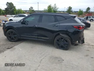 2020 Chevrolet Blazer RS z VIN 3GNKBERS4LS697598, wystawiony jako Copart lot #55914245 z przebiegiem 65 578 mil mil oraz Szkoda całkowita • Salvage title. Historia ofert i sprzedaży dostępna na DreamBid. Obrazek 2.