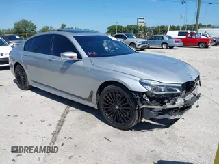 2016 BMW 7 Series 750i xDrive with VIN WBA7F2C52GG417733, listed as a IAAI auction lot 42040625 with 91,007 mi miles. Bid and sale history available at carsss.com. Image 1.