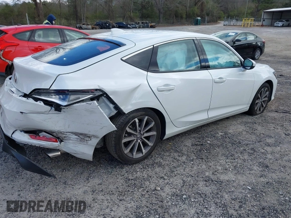 2023 Acura Integra with VIN 19UDE4H26PA021859, listed as a IAAI auction lot 41855188 with 18,150 mi miles and . Bid and sale history available at DreamBid. Image 4.