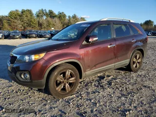 2013 Kia Sorento EX with VIN 5XYKUDA20DG335652, listed as a Copart auction lot 82519494 with 107,705 mi miles and Clean Title. Bid and sale history available at carsss.com. Image 1.