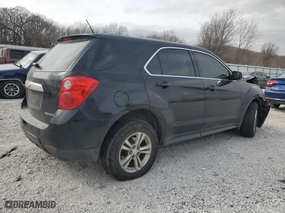 2013 Chevrolet Equinox LS with VIN 2GNALBEK6D6173639, listed as a Copart auction lot 46874265 with 148,945 mi miles and Salvage Title. Bid and sale history available at carsss.com. Image 3.