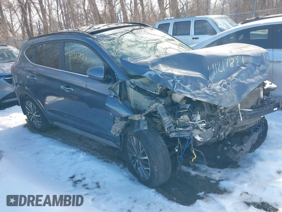 2021 Hyundai Tucson Ultimate z VIN KM8J3CALXMU339722, wystawiony jako IAAI lot #41217821 z przebiegiem 94 969 mil mil oraz . Historia ofert i sprzedaży dostępna na DreamBid. Obrazek 1.