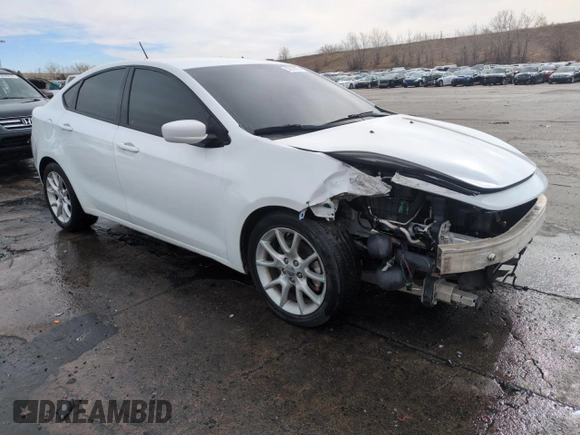 2013 Dodge Dart SXT with VIN 1C3CDFBA9DD139959, listed as a Copart auction lot 50638025 with 112,386 mi miles and Salvage Title. Bid and sale history available at carsss.com. Image 4.
