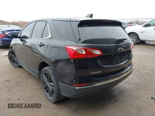 2020 Chevrolet Equinox LT with VIN 2GNAXKEV6L6281028, listed as a IAAI auction lot 41702355 with 50,385 mi miles and . Bid and sale history available at carsss.com. Image 3.
