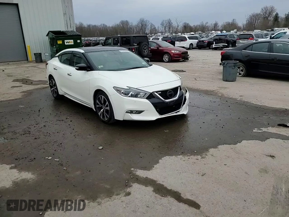 2018 Nissan Maxima Platinum with VIN 1N4AA6AP2JC375765, listed as a Copart auction lot 53343505 with 83,675 mi miles and Salvage Title. Bid and sale history available at DreamBid. Image 13.