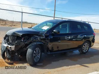 2016 Nissan Pathfinder S with VIN 5N1AR2MN5GC615756, listed as a IAAI auction lot 41807583 with 189,289 mi miles and . Bid and sale history available at DreamBid. Image 13.