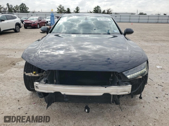 2016 Audi A7 3.0 Premium Plus with VIN WAUWGAFC2GN156855, listed as a Copart auction lot 38144594 with 85,049 mi miles. Bid and sale history available at carsss.com. Image 5.