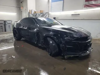 2022 Chevrolet Camaro 2SS with VIN 1G1FH1R75N0121650, listed as a Copart auction lot 82688414 with 11,771 mi miles and Salvage Title. Bid and sale history available at carsss.com. Image 4.