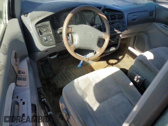 1999 Toyota Sienna CE with VIN 4T3ZF19CXXU159400, listed as a Copart auction lot 72435024 with 281,279 mi miles and Salvage Title. Bid and sale history available at carsss.com. Image 8.