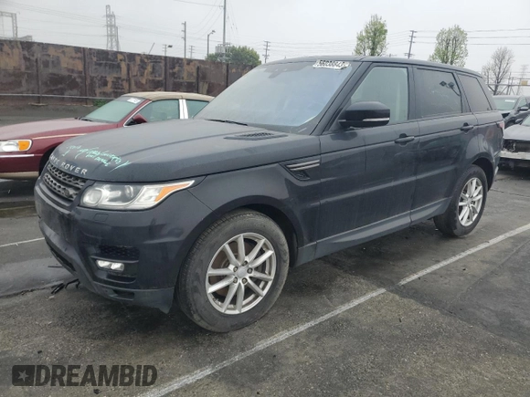 2017 Land Rover Range Rover Sport SE with VIN SALWG2FVXHA158297, listed as a Copart auction lot 50999465 with 49,456 mi miles and Salvage title. Bid and sale history available at DreamBid. Image 1.