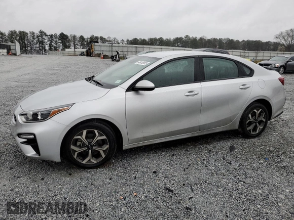 2021 Kia Forte LXS with VIN 3KPF24AD9ME363861, listed as a Copart auction lot 48418905 with 93,454 mi miles and Salvage Title. Bid and sale history available at carsss.com. Image 1.
