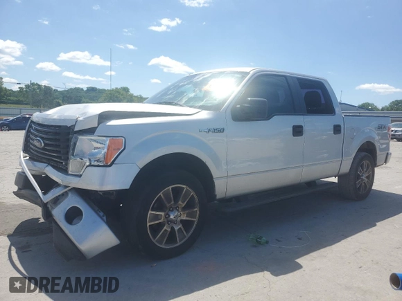 2014 Ford F-150 XL with VIN 1FTFW1CFXEKG42106, listed as a Copart auction lot 58229675 with 178,924 mi miles and Salvage title. Bid and sale history available at DreamBid. Image 1.
