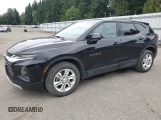 2021 Chevrolet Blazer LT with VIN 3GNKBHRS5MS578199, listed as a Copart auction lot 66315895 with 68,179 mi miles and Salvage title. Bid and sale history available at DreamBid. Image 1.