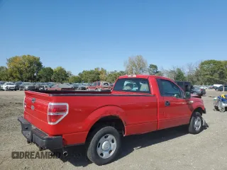 2009 Ford F-150 XL with VIN 1FTRF12879KB32799, listed as a Copart auction lot 74045994 with 131,922 mi miles and Salvage Title. Bid and sale history available at carsss.com. Image 3.