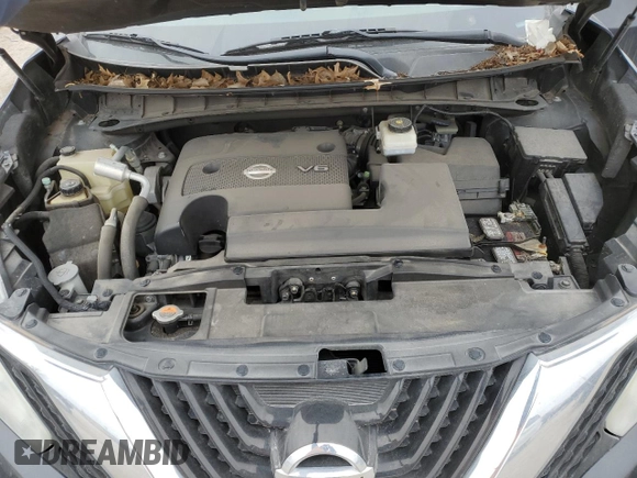 2015 Nissan Murano SV with VIN 5N1AZ2MG8FN248971, listed as a Copart auction lot 44553125 with 125,169 mi miles and Salvage title. Bid and sale history available at DreamBid. Image 14.