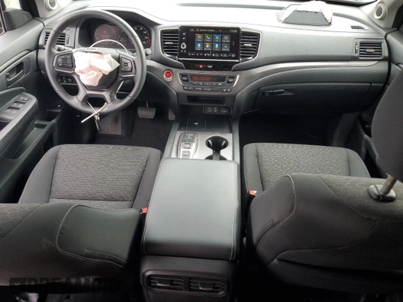 2025 Honda Ridgeline Sport z VIN 5FPYK3F12SB012144, wystawiony jako Copart lot #51018195 z przebiegiem 4 871 mil mil oraz Szkoda całkowita • Salvage title. Historia ofert i sprzedaży dostępna na DreamBid. Obrazek 8.