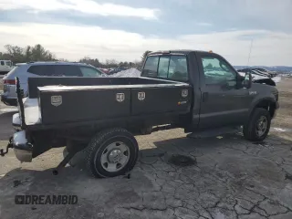 2007 Ford F-250 XL with VIN 1FTNF21597EA76663, listed as a Copart auction lot 41736475 with 163,956 mi miles and Salvage Title. Bid and sale history available at DreamBid. Image 3.