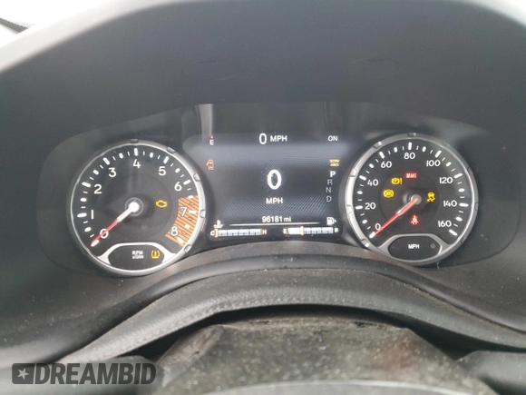 2020 Jeep Renegade Limited with VIN ZACNJBD18LPM05133, listed as a Copart auction lot 47178135 with 96,181 mi miles and Salvage title. Bid and sale history available at DreamBid. Image 9.