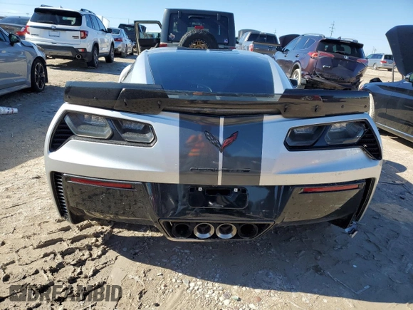 2016 Chevrolet Corvette Z06 2LZ with VIN 1G1YS2D63G5611332, listed as a Copart auction lot 86872694 with 28,472 mi miles and Salvage title. Bid and sale history available at DreamBid. Image 6.