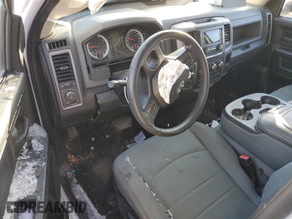 2014 Ram 1500 Express with VIN 1C6RR7KT2ES411223, listed as a Copart auction lot 44519485 with 0 mi miles and Salvage Title. Bid and sale history available at carsss.com. Image 8.