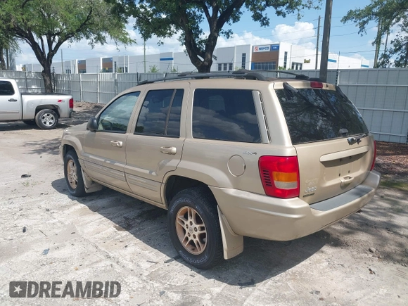 1999 Jeep Grand Cherokee Limited with VIN 1J4GW68S3XC580949, listed as a IAAI auction lot 42502949 with 150,520 mi miles and . Bid and sale history available at DreamBid. Image 3.