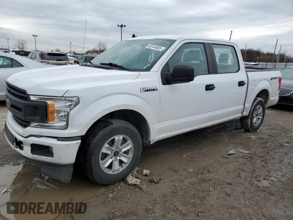 2020 Ford F-150 XL with VIN 1FTEW1C56LKD15847, listed as a Copart auction lot 48144935 with 101,929 mi miles and Salvage Title. Bid and sale history available at carsss.com. Image 1.