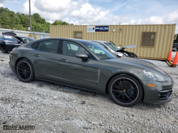 2023 Porsche Panamera with VIN WP0AJ2A72PL102613, listed as a Copart auction lot 63850554 with 11,833 mi miles and Salvage Title. Bid and sale history available at carsss.com. Image 4.