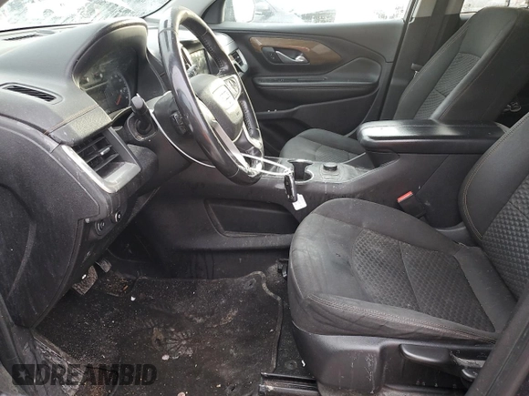 2018 GMC Terrain SLE with VIN 3GKALMEV9JL280193, listed as a Copart auction lot 46671245 with 185,753 mi miles and Salvage Title. Bid and sale history available at carsss.com. Image 7.