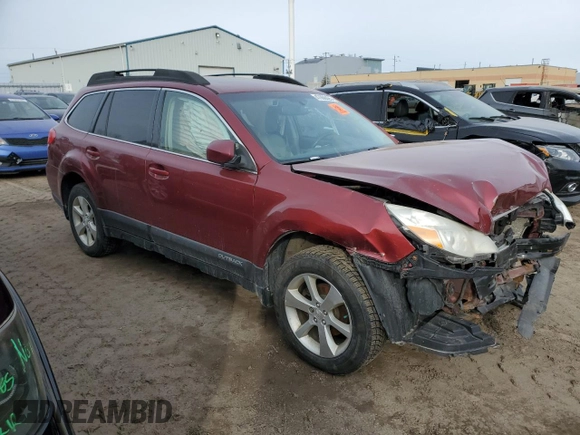 2014 Subaru Outback with VIN 4S4BRGNC0E3219827, listed as a Copart auction lot 47068425 with 356,986 mi miles and Salvage title. Bid and sale history available at DreamBid. Image 4.