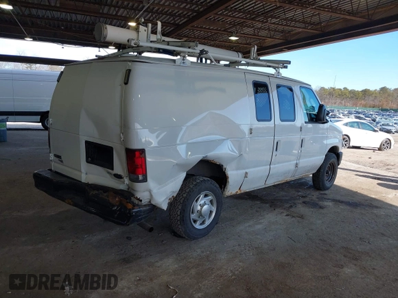 2012 Ford Econoline Cargo Commercial with VIN 1FTNE1EW3CDA31914, listed as a IAAI auction lot 41622154 with 99,254 mi miles and . Bid and sale history available at carsss.com. Image 4.