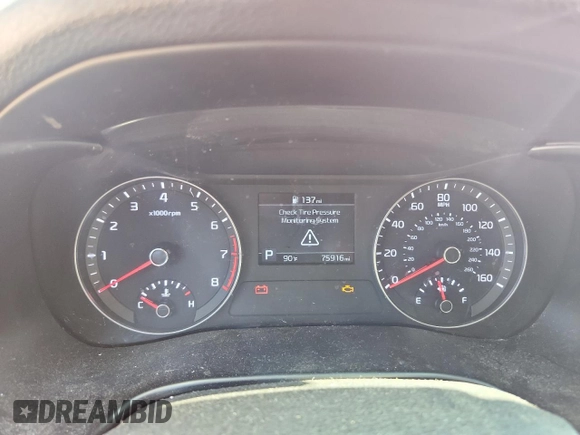 2019 Kia Forte LXS with VIN 3KPF24AD8KE030161, listed as a Copart auction lot 64170085 with 75,916 mi miles and Clean title. Bid and sale history available at DreamBid. Image 9.