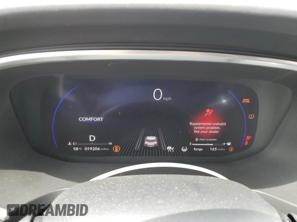 2023 Acura MDX Advance with VIN 5J8YE1H86PL031123, listed as a Copart auction lot 56765845 with 19,206 mi miles and Salvage title. Bid and sale history available at DreamBid. Image 9.