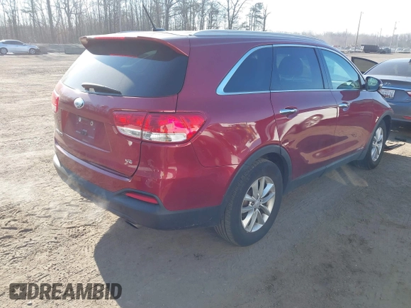 2018 Kia Sorento LX V6 with VIN 5XYPGDA53JG425123, listed as a IAAI auction lot 41639091 with 171,736 mi miles. Bid and sale history available at carsss.com. Image 4.