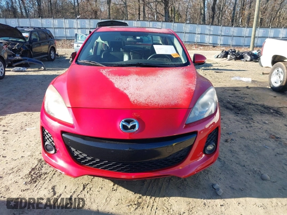 2012 Mazda 3 S Grand Touring with VIN JM1BL1W53C1658421, listed as a IAAI auction lot 41294572 with 100,875 mi miles and . Bid and sale history available at DreamBid. Image 13.