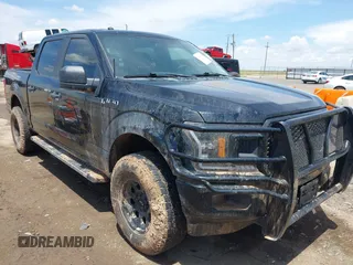 2018 Ford F-150 XL with VIN 1FTEW1EG8JKD05025, listed as a IAAI auction lot 42478456 with 99,465 mi miles and . Bid and sale history available at DreamBid. Image 1.