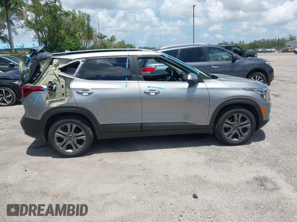 2023 Kia Seltos S with VIN KNDEU2AA8P7369820, listed as a IAAI auction lot 42505783 with 46,106 mi miles and . Bid and sale history available at DreamBid. Image 13.