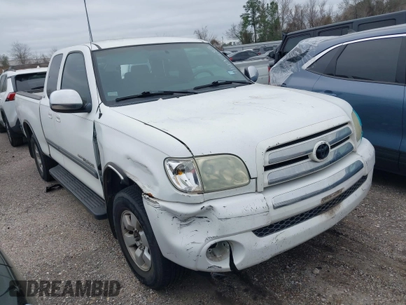 2006 Toyota Tundra SR5 with VIN 5TBRU34106S468227, listed as a IAAI auction lot 41495683 with 124,123 mi miles and . Bid and sale history available at DreamBid. Image 1.