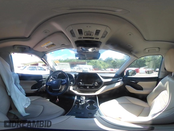 2023 Toyota Highlander L with VIN 5TDKDRAH7PS038449, listed as a IAAI auction lot 42298596 with 112,275 mi miles and . Bid and sale history available at DreamBid. Image 18.