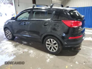 2015 Kia Sportage LX with VIN KNDPBCAC3F7770633, listed as a Copart auction lot 44580455 with 129,124 mi miles and Salvage Title. Bid and sale history available at carsss.com. Image 2.