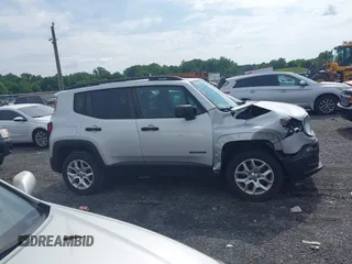 2018 Jeep Renegade Sport with VIN ZACCJBAB3JPJ41711, listed as a IAAI auction lot 42742310 with 76,773 mi miles and . Bid and sale history available at DreamBid. Image 13.