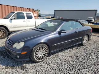 2008 Mercedes-Benz CLK 550 with VIN WDBTK72FX8T093913, listed as a Copart auction lot 52350645 with 98,598 mi miles and Salvage Title. Bid and sale history available at DreamBid. Image 1.
