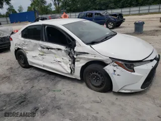 2020 Toyota Corolla LE with VIN JTDEPRAE1LJ104849, listed as a Copart auction lot 60614074 with 83,042 mi miles and Salvage Title. Bid and sale history available at carsss.com. Image 4.