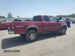 2000 Toyota Tundra SR5 with VIN 5TBBT4411YS073843, listed as a Copart auction lot 52720675 with 197,512 mi miles and Salvage Title. Bid and sale history available at DreamBid. Image 3.