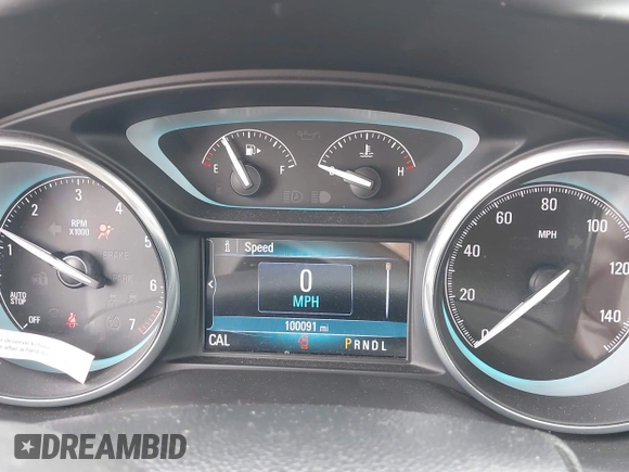 2018 Buick Envision Essence with VIN LRBFX1SA2JD052840, listed as a IAAI auction lot 41560211 with 100,091 mi miles. Bid and sale history available at carsss.com. Image 7.