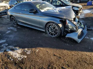 2017 Mercedes-Benz C 43 AMG with VIN WDDWJ6EB7HF514883, listed as a Copart auction lot 87246414 with 53,820 mi miles and Salvage Title. Bid and sale history available at carsss.com. Image 4.